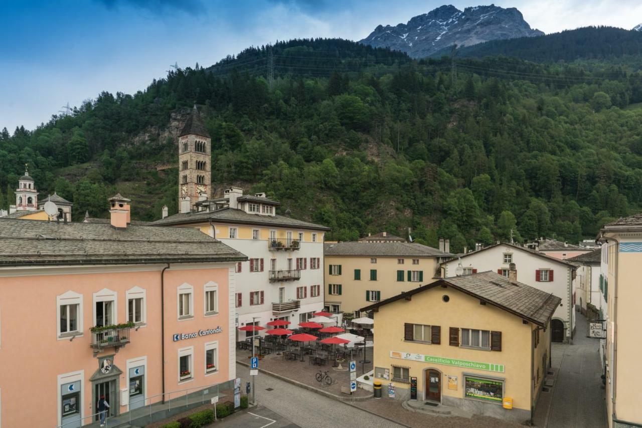 Poschiavo Suisse Hotel & Traditional Fondue Stube Exterior foto